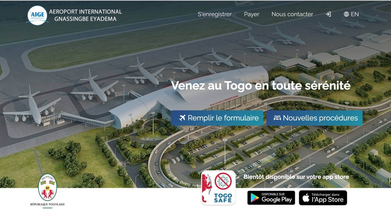 Lancement de la plateforme voyage.gouv.tg par le gouvernement togolais